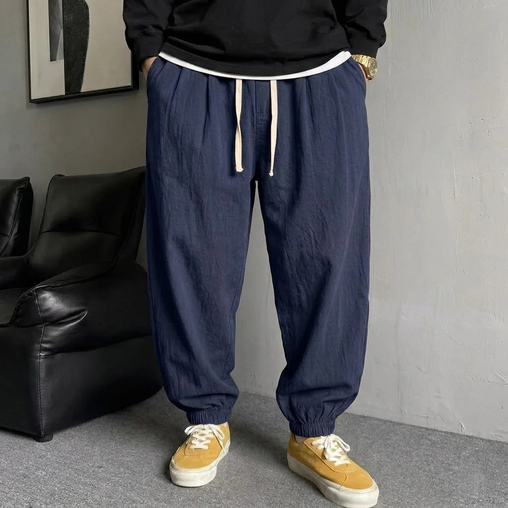 Мъжки джогъри свободна кройка — streetwear Korean