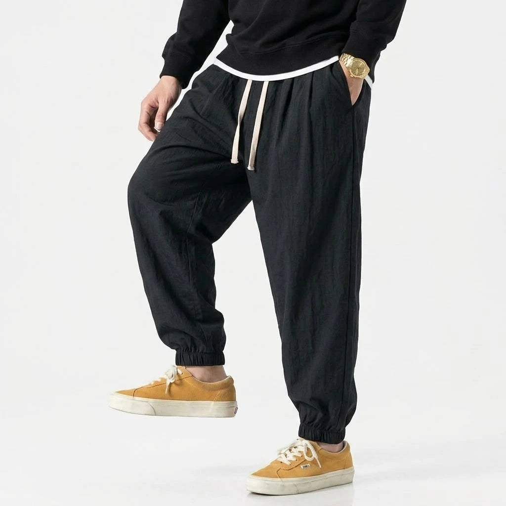 Мъжки джогъри свободна кройка — streetwear Korean