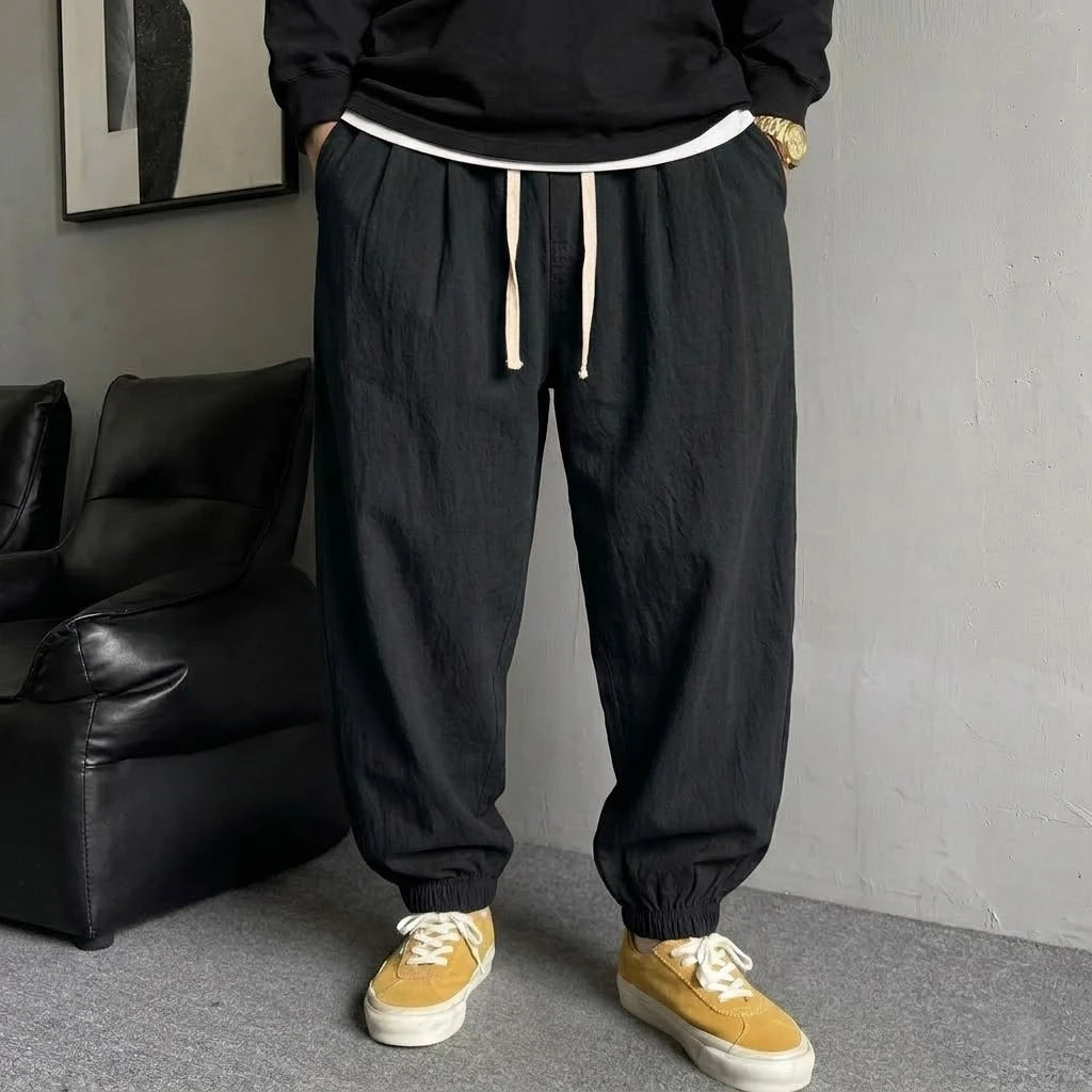 Мъжки джогъри свободна кройка — streetwear Korean