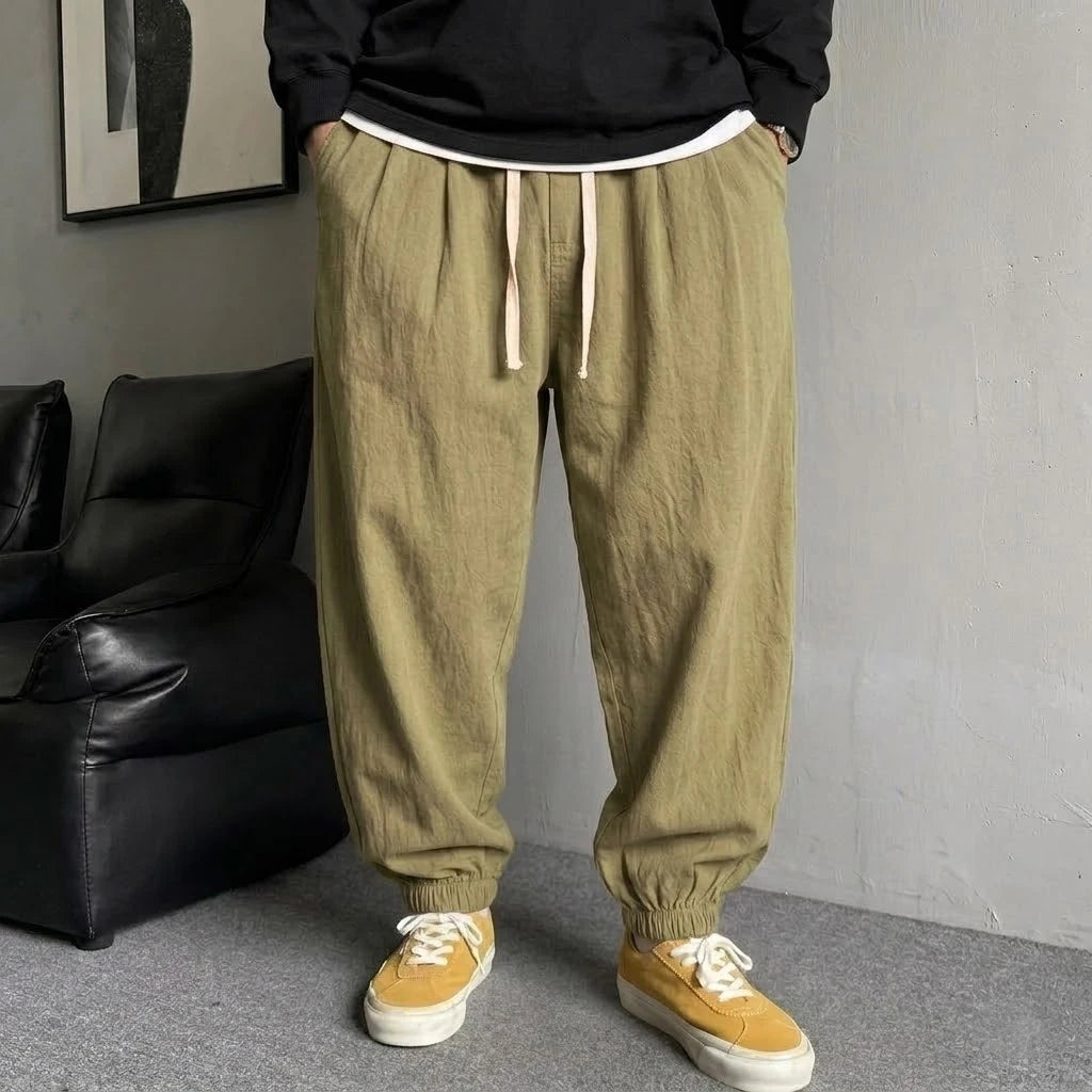 Мъжки джогъри свободна кройка — streetwear Korean